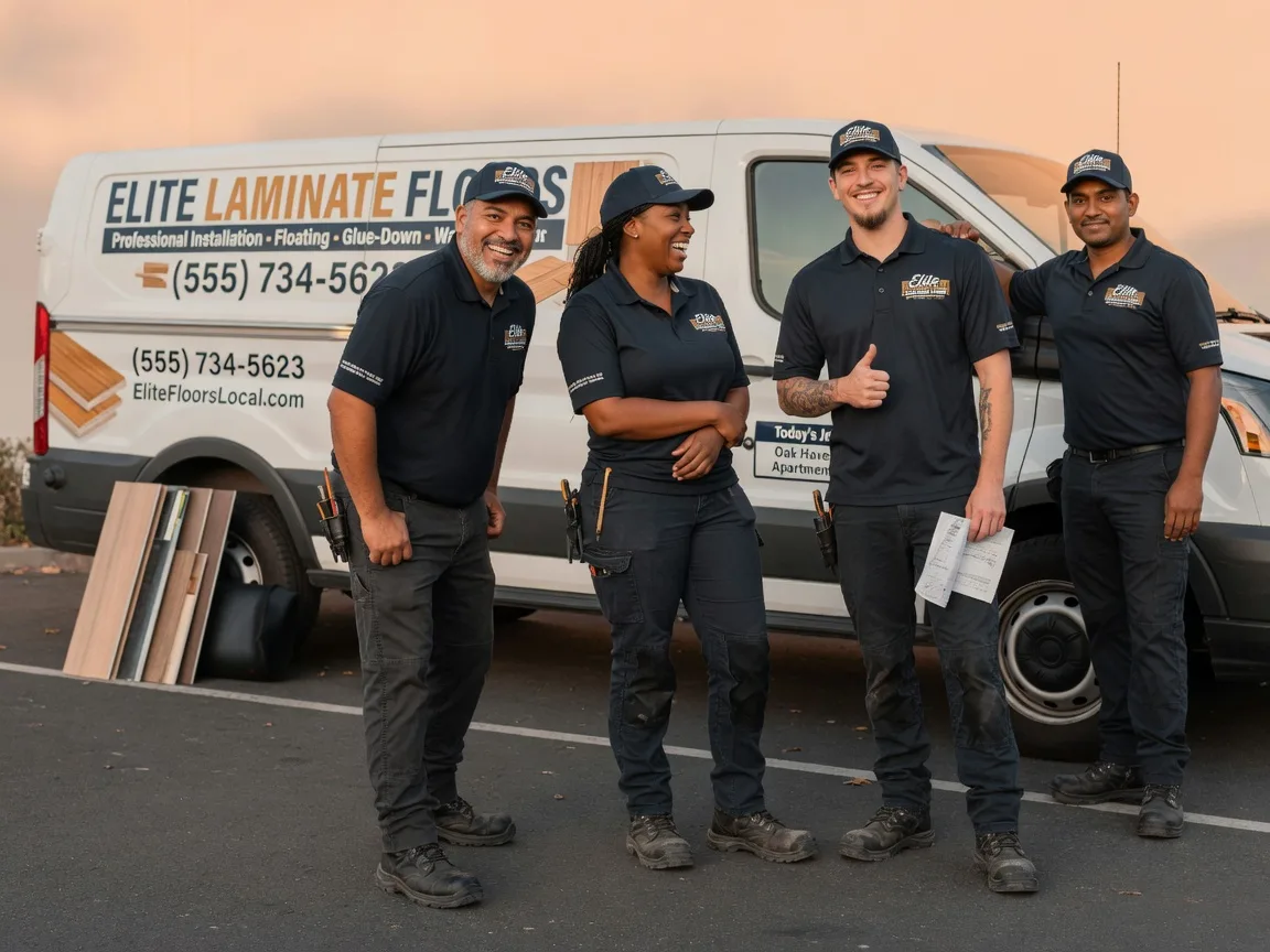 Laminate flooring installation company in Nunica, MI